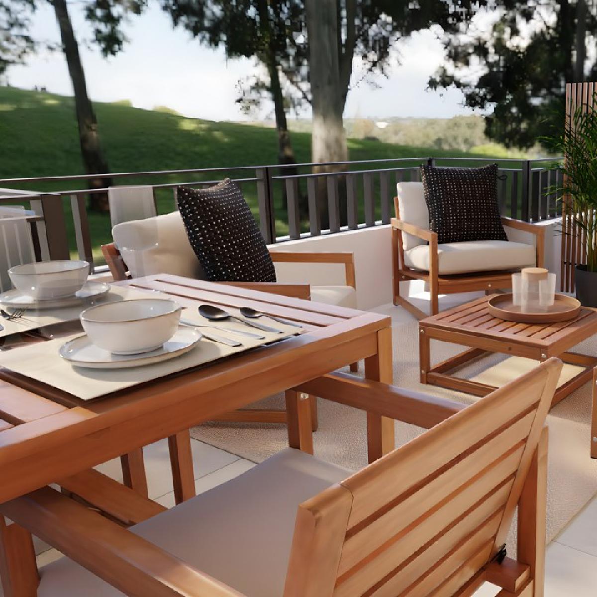 Projeto de Design de interiores de a varanda com a gama NÄMMARÖ