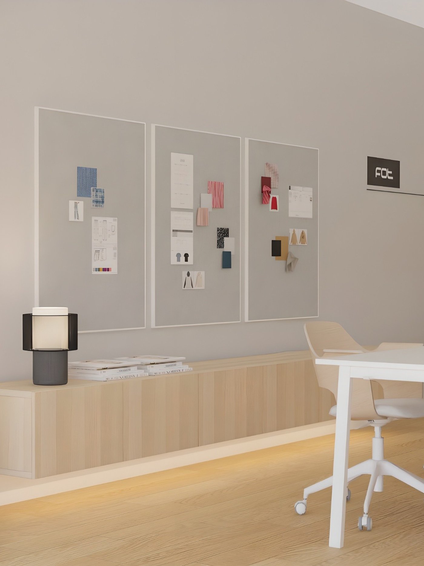 projeto de Design de interiores para negócios de um escritório