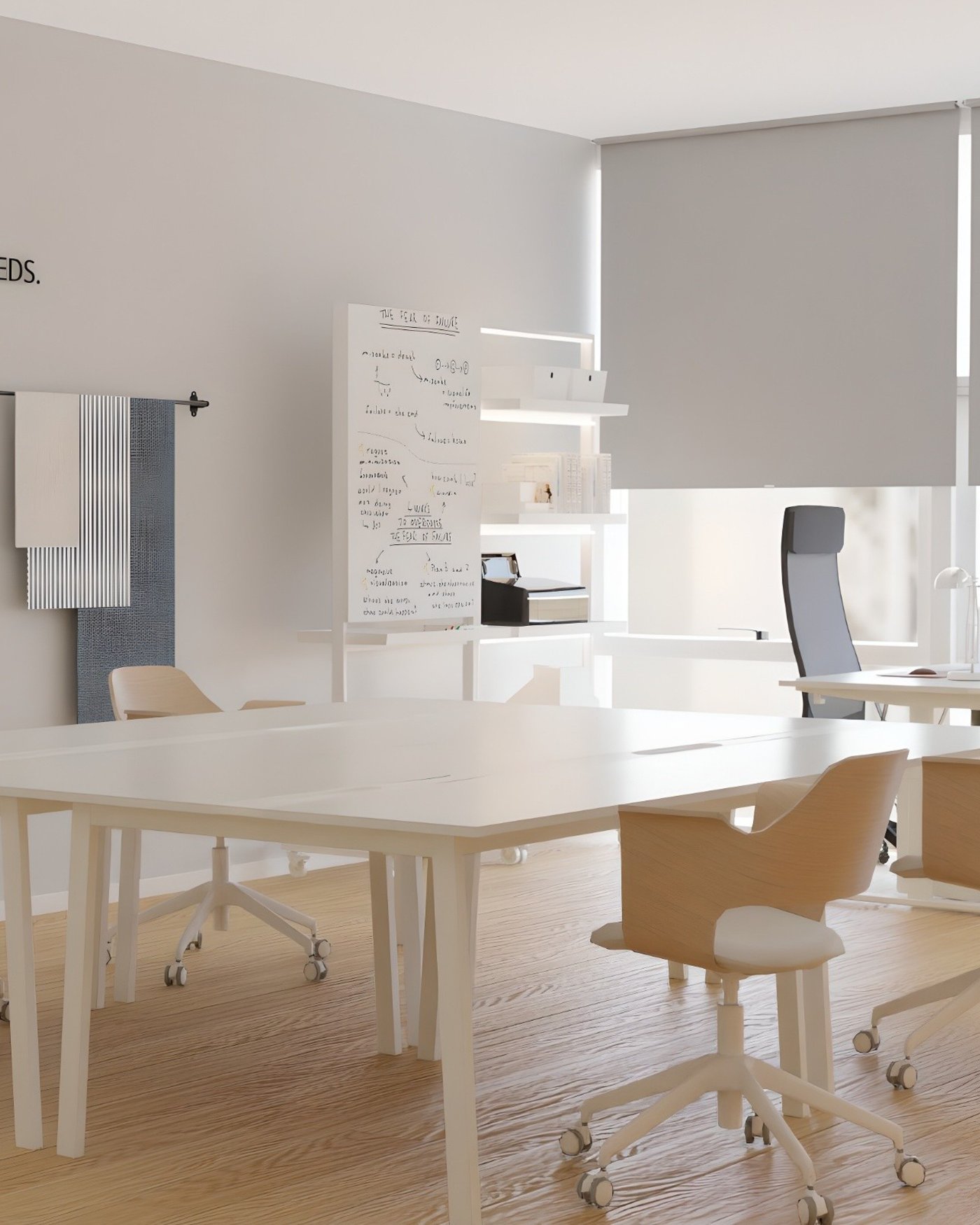 projeto de Design de interiores para negócios de um escritório