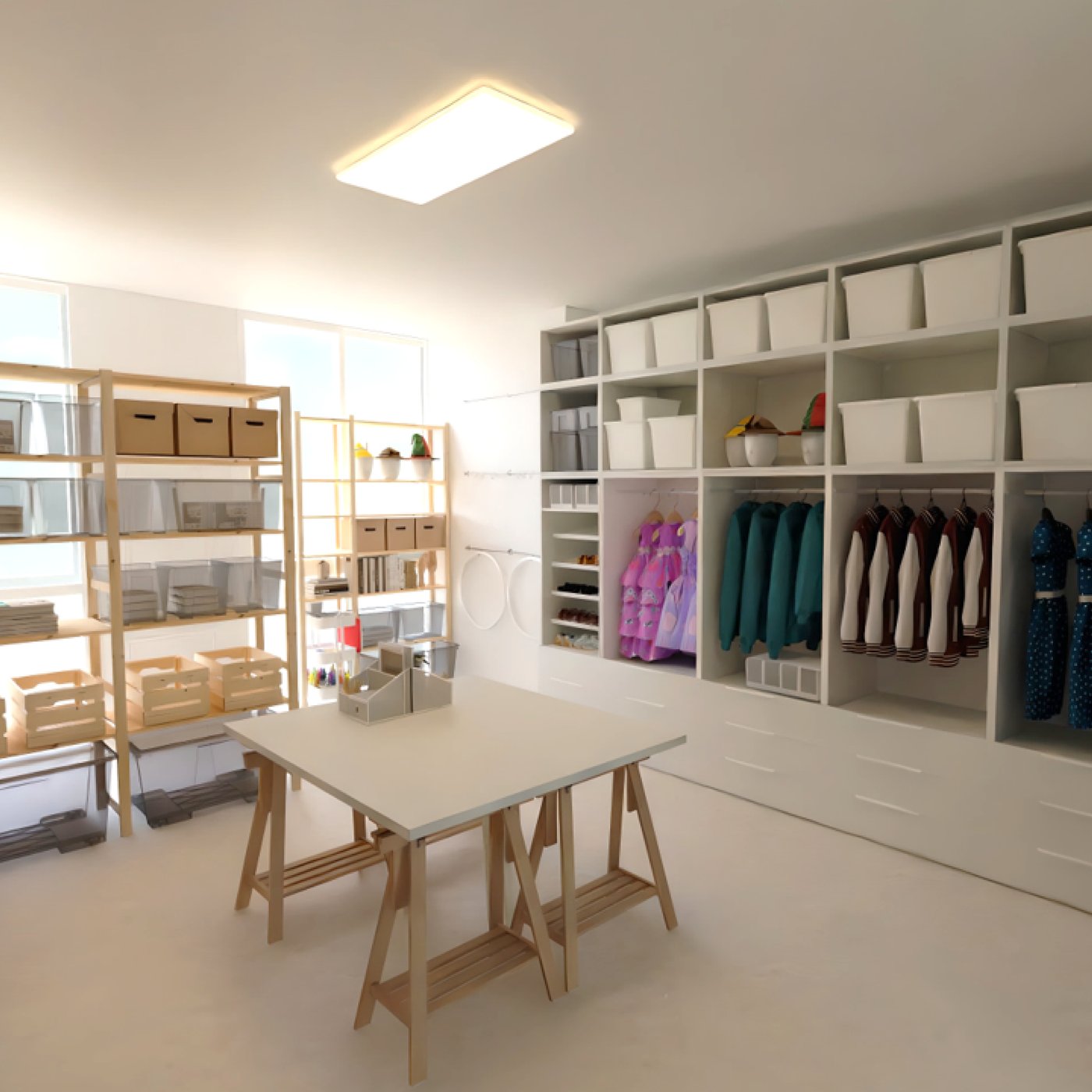 projeto de Design de interiores para negócios de uma empresa de organização de eventos