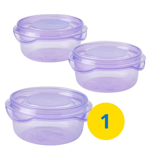 PRUTA 3 lilac boxes.