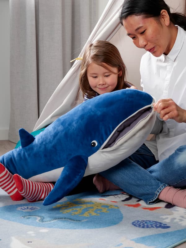 Puha játék - bálna BLÅVINGAD.