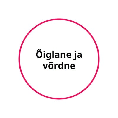 Punase joonega ringi sees on tekst 