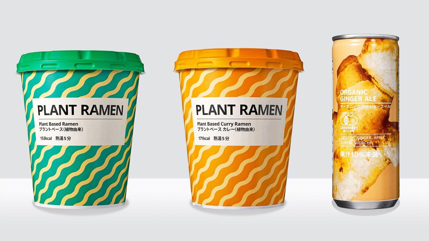 プラントベースカップラーメン&オーガニックドリンク登場