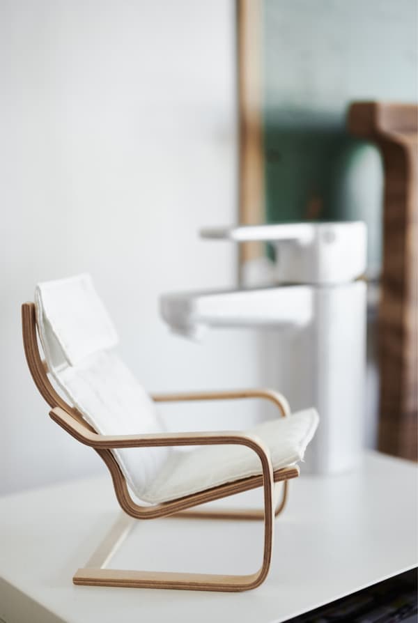 Put your favourite objects on display for inspiration.