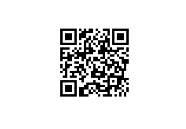 QR code displaying the price list for the charging station.