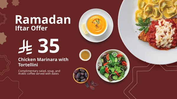 Ramadan menu
