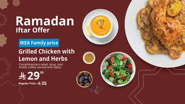 Ramadan menu