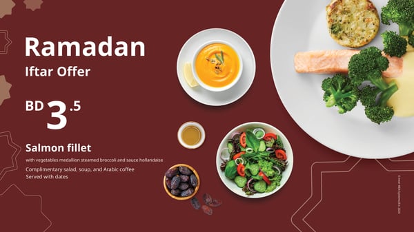Ramadan menu