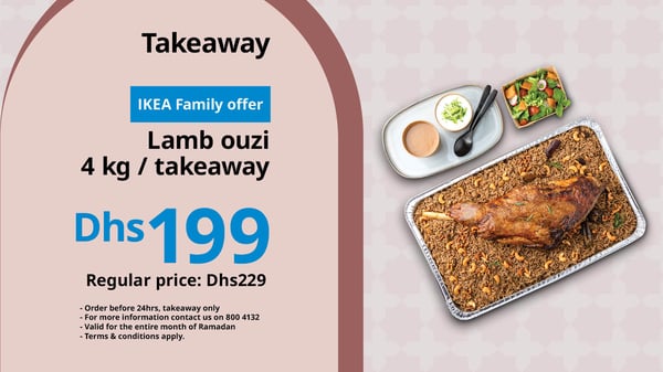 Ramadan Takeaway lamb