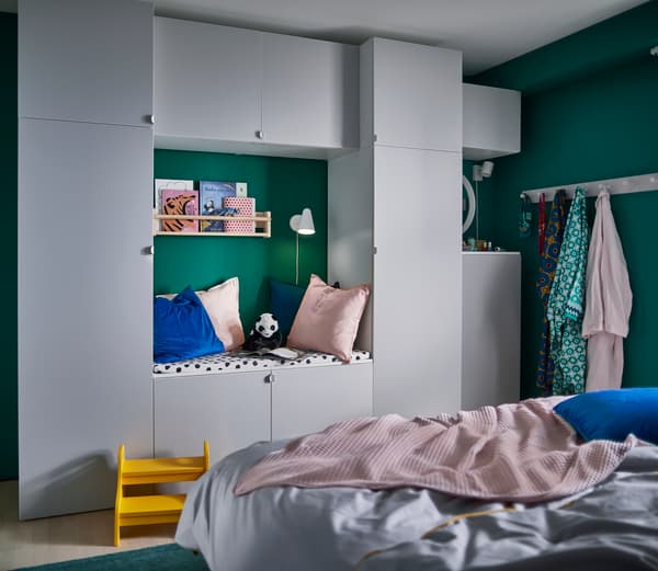 Rangement fermé PLATSA chambre