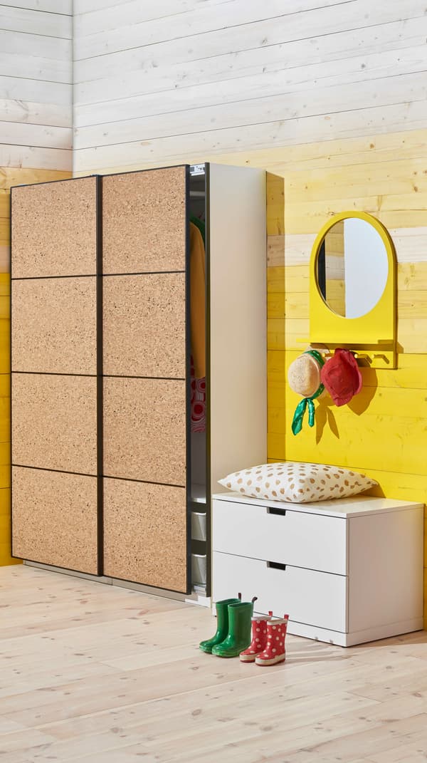 Rangements fermés PAX entrée