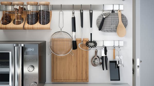 Rangements ouverts pour cuisine