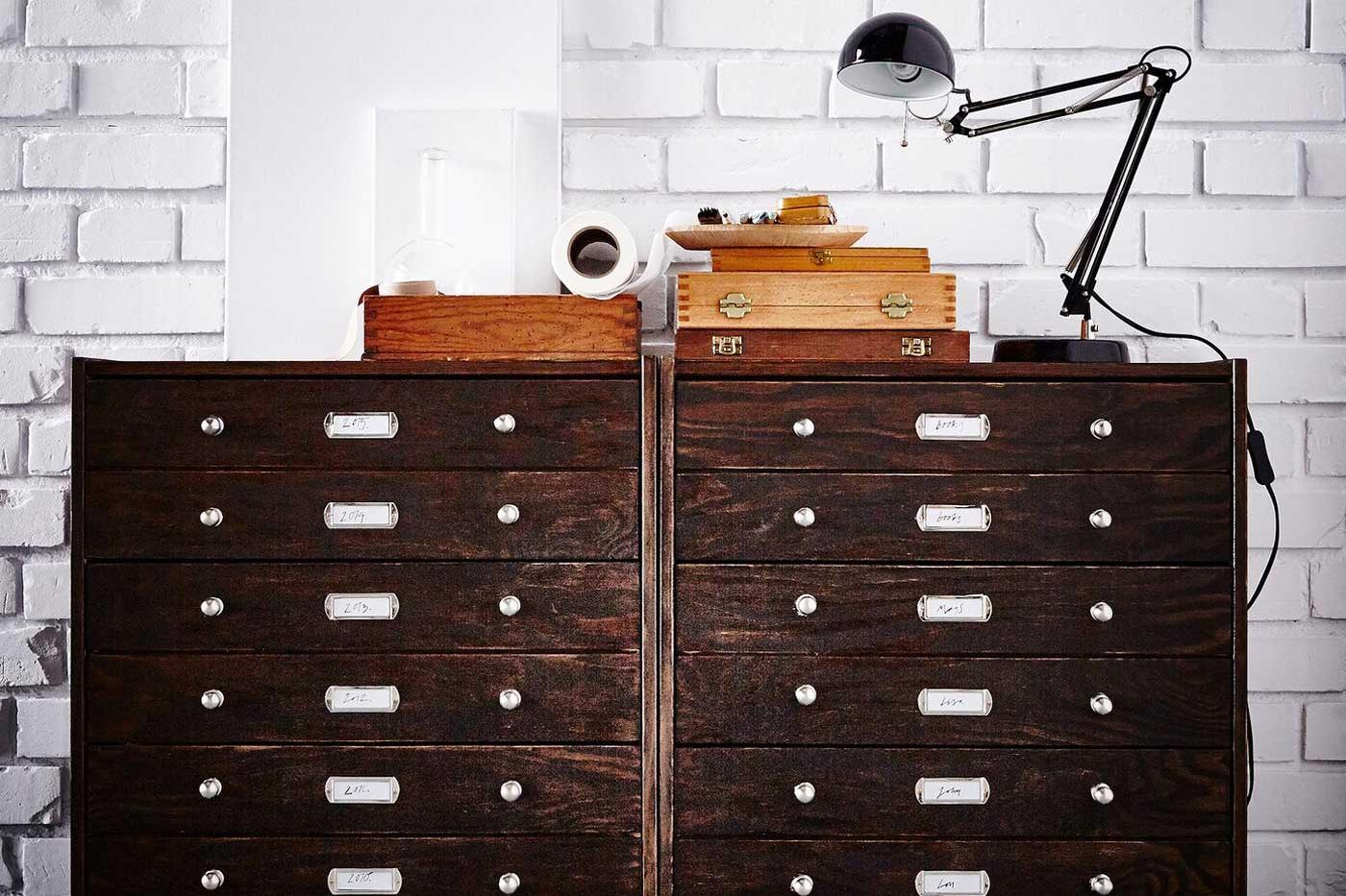 RAST irattartó szekrény házi megoldással