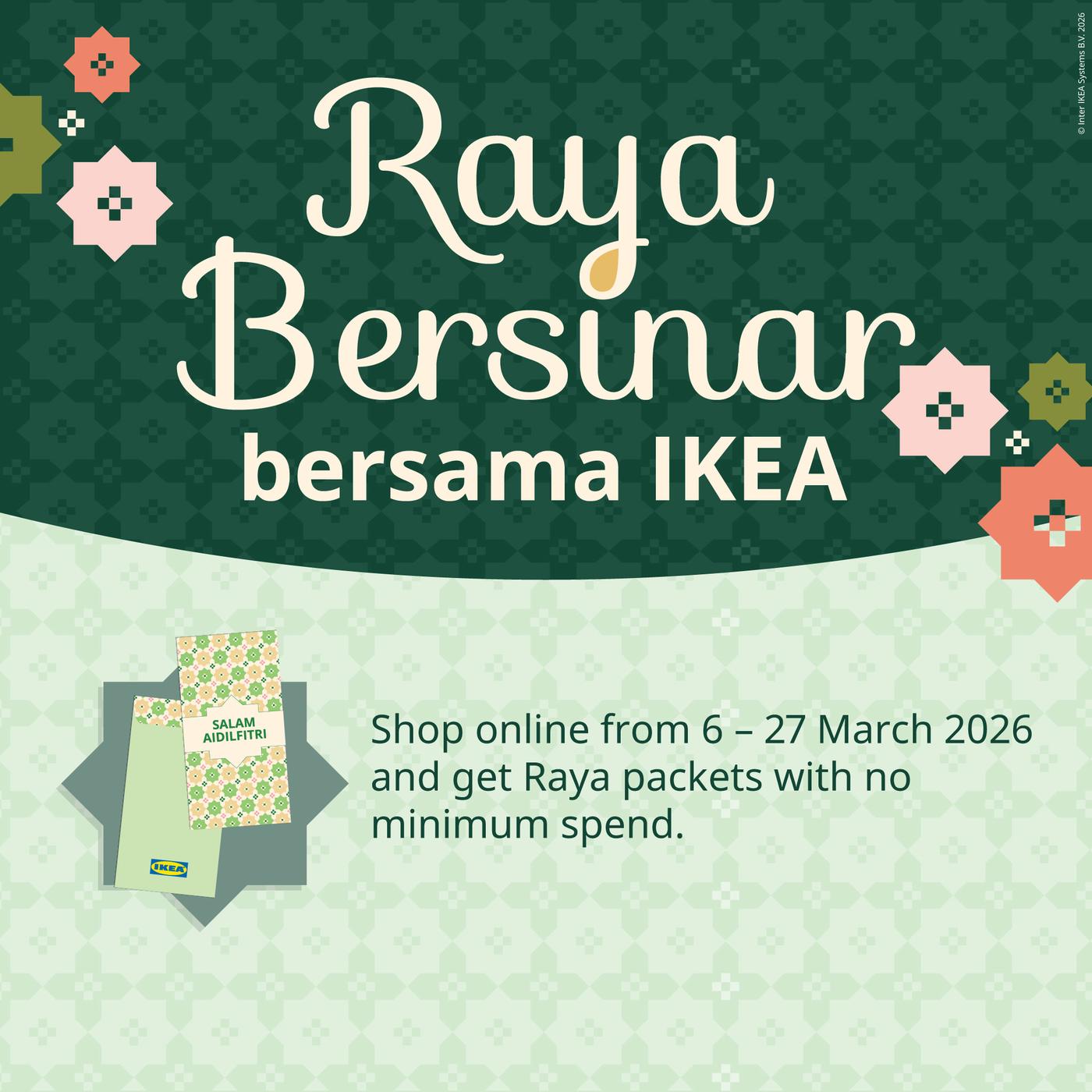 Raya bersinar bersama IKEA