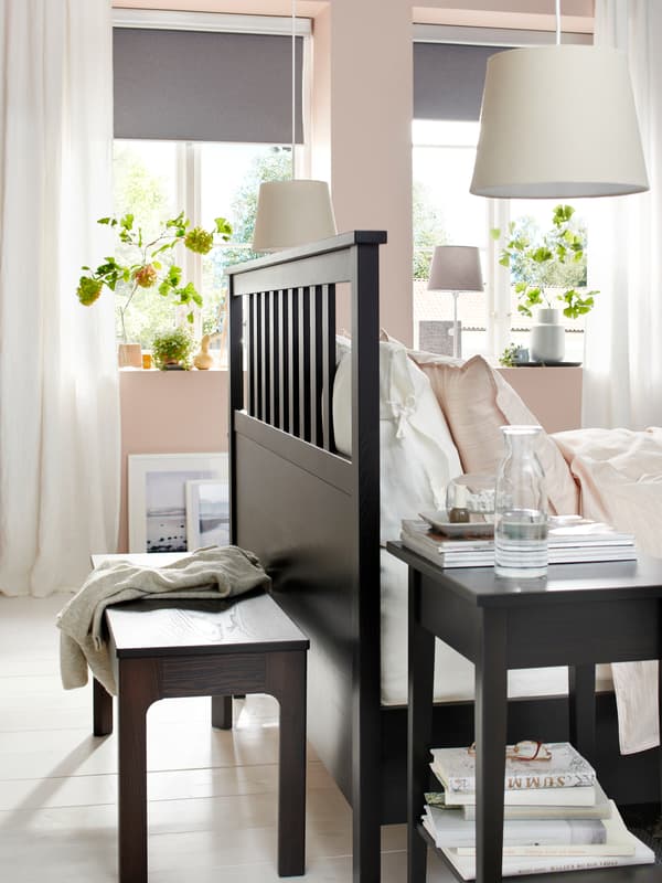 A stylish bedroom, however you look at it - IKEA
