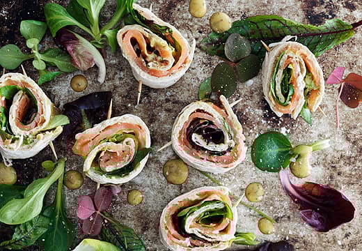 recette-mini-wraps-saumon-sauce-moutarde