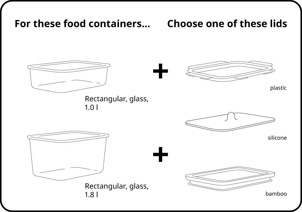 IKEA 365+ food containers IKEA