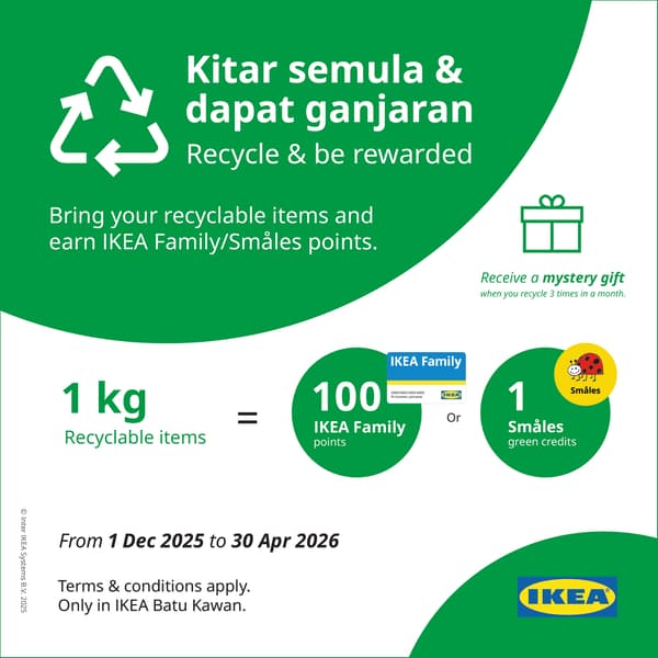 Recycle & Be Rewarded