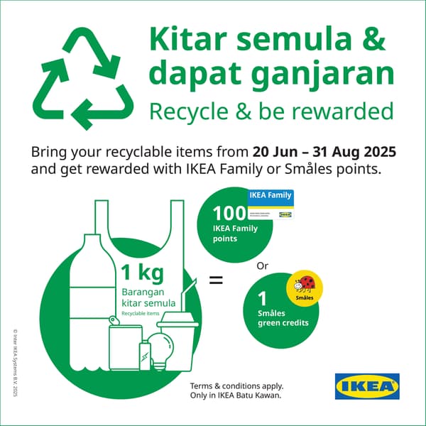 Recycle & Be Rewarded