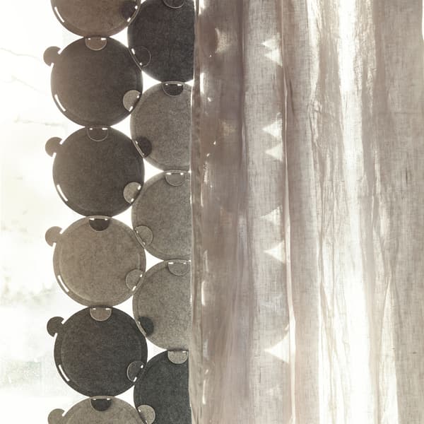 reduce noise with ODDLAUG sound absorbing panel curtains