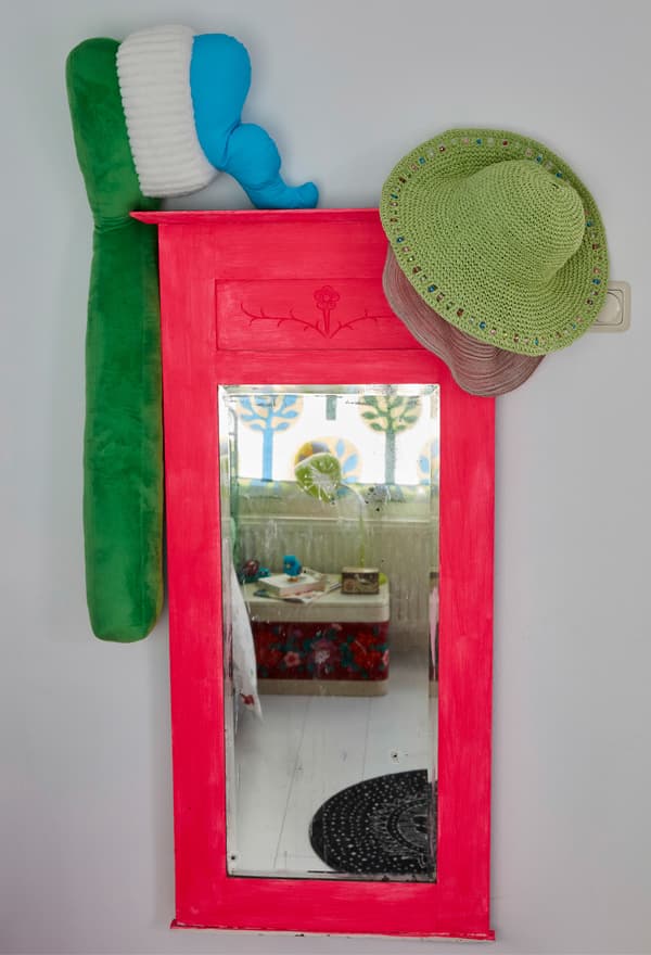 Refresh old furniture with paint.