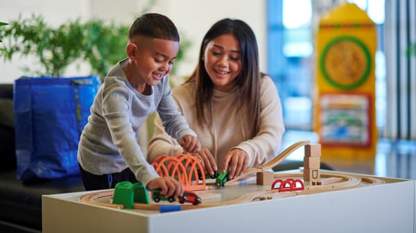 Relaxed shopping for families at IKEA