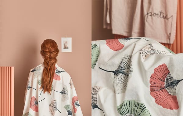 relaxing bedding using pastal shades