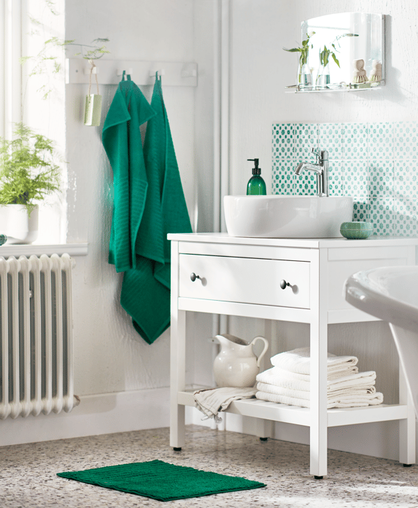 Renovar o baño sen obras, simplemente cun cambio de toallas