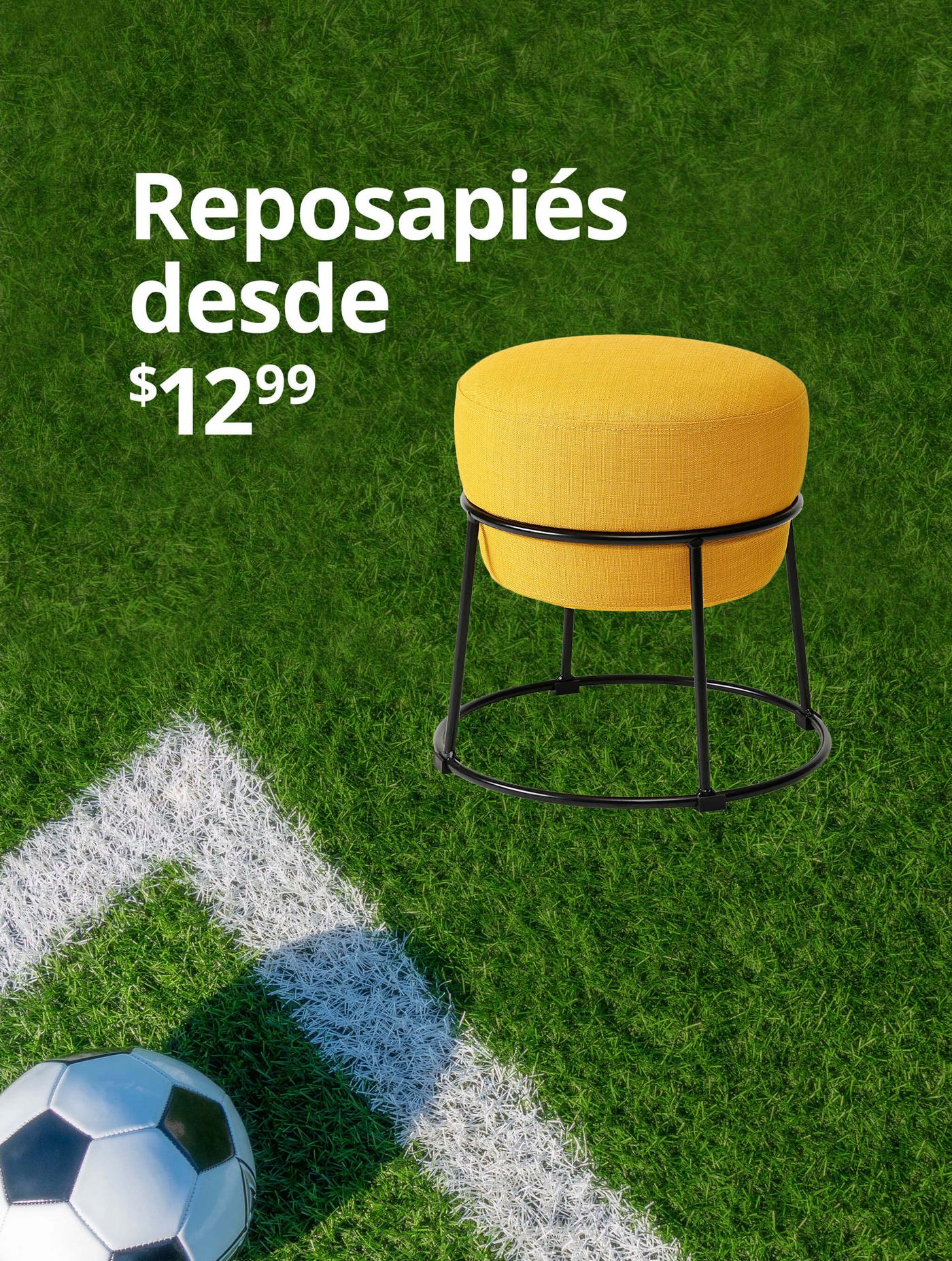 Reposapies desde $12.99