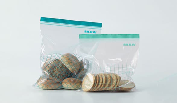 Reusable ISTAD plastic bag for less plastic waste