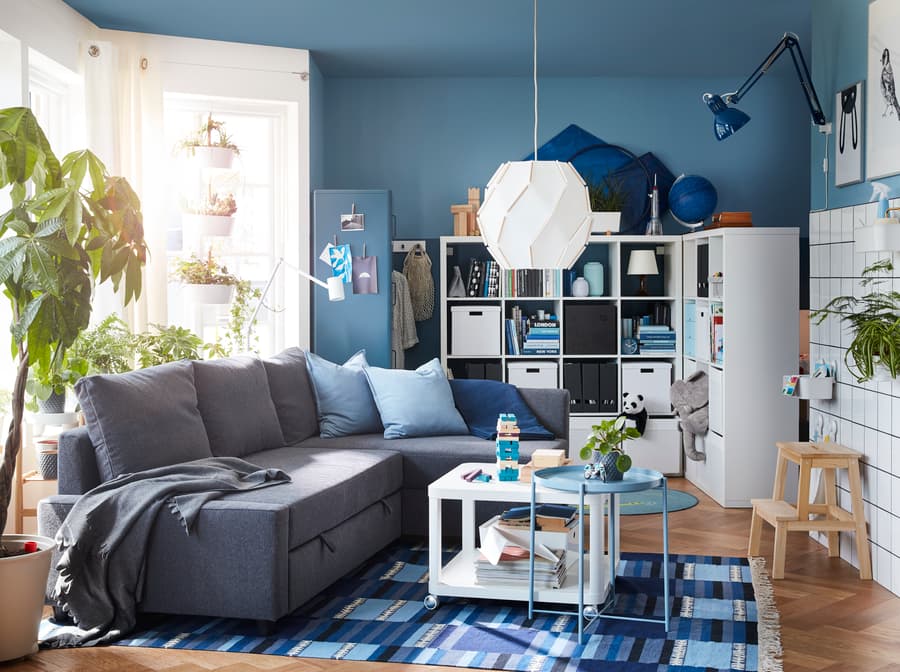 リビングルームにL字型ソファを配置する方法｜【IKEA公式】- IKEA - IKEA