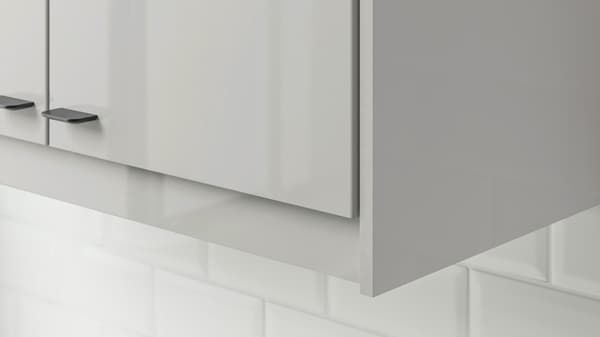 RINGHULT bandeau décor gris clair brillant IKEA