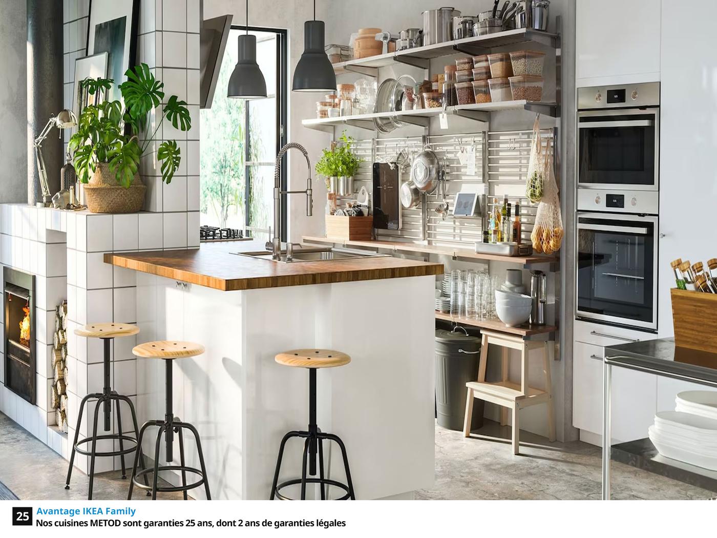 Cuisines METOD finition RINGHULT blanc - IKEA