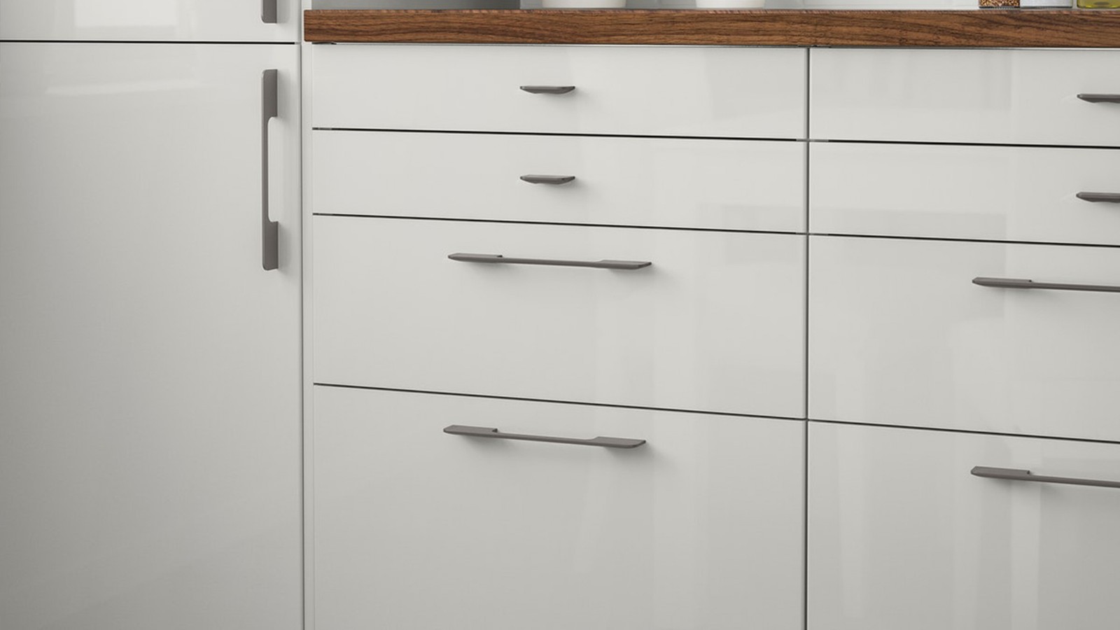 Cuisines METOD finition RINGHULT gris brillant - IKEA