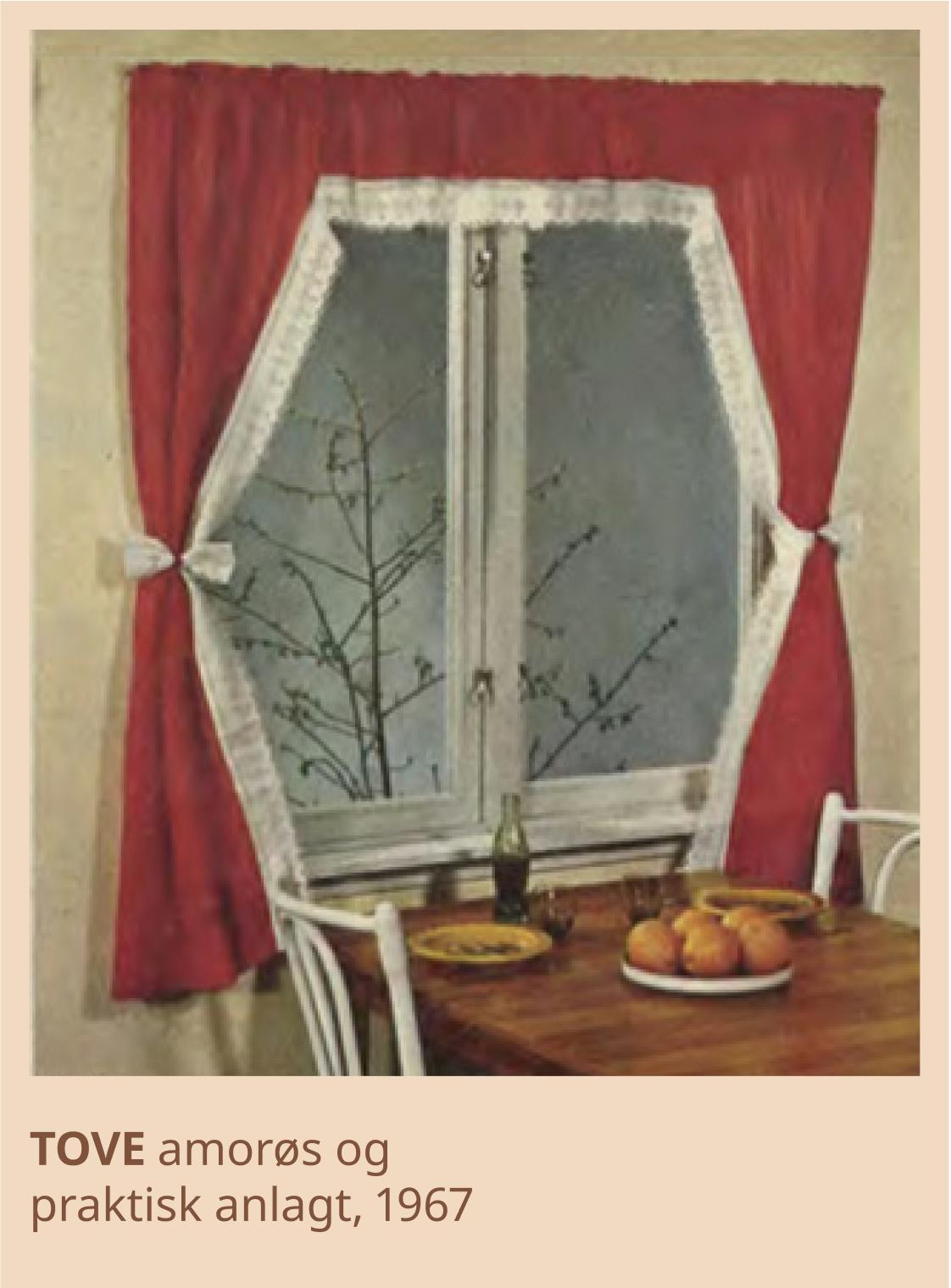 Røde gamle gardiner. 