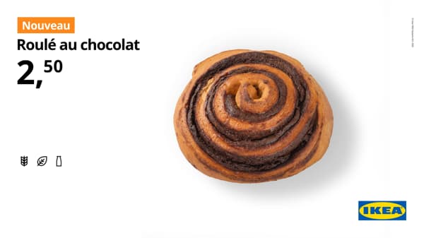 roll chocolat