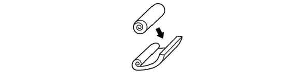Rolled mattress
