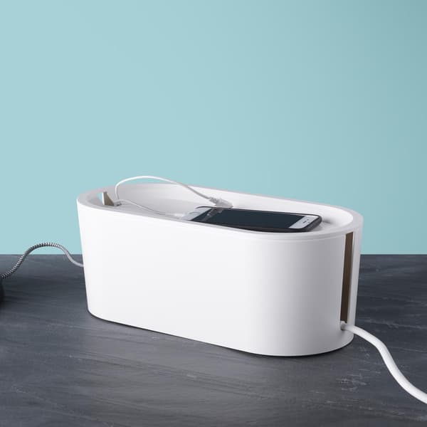 Cable box with lid