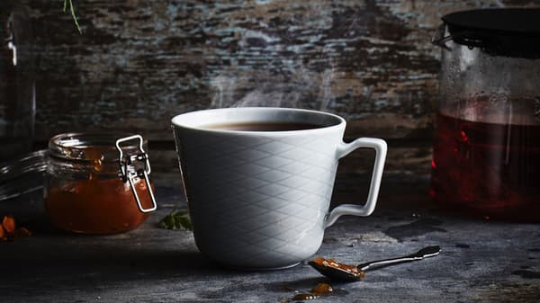 Rooibos tea, lekvárral.