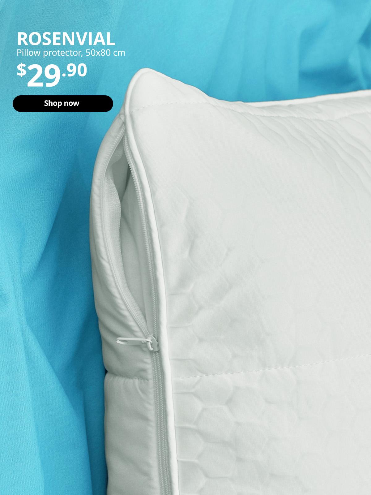 ROSENVIAL cooling pillow protector, 50x80 cm. $29.90
