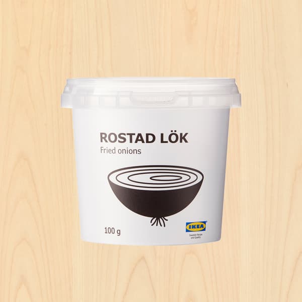 ROSTAD LÖK​
Fried onions, 100g
₱145
