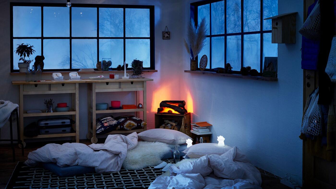 Få plads til overnattende gæster