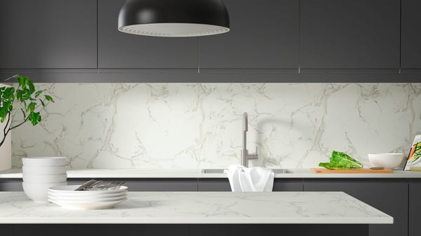 RUNSBÄCK custom made porcelain splashback