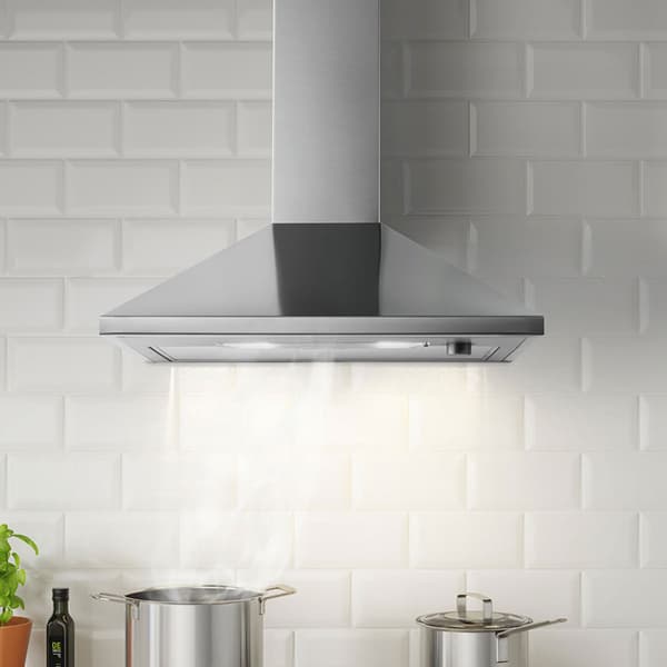 RYTMISK stainless steel, wall-mounted extractor