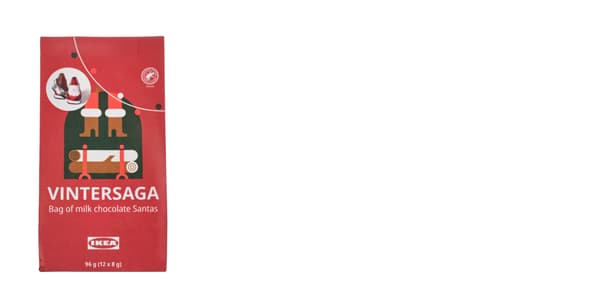 Sáček čokoládových Santů