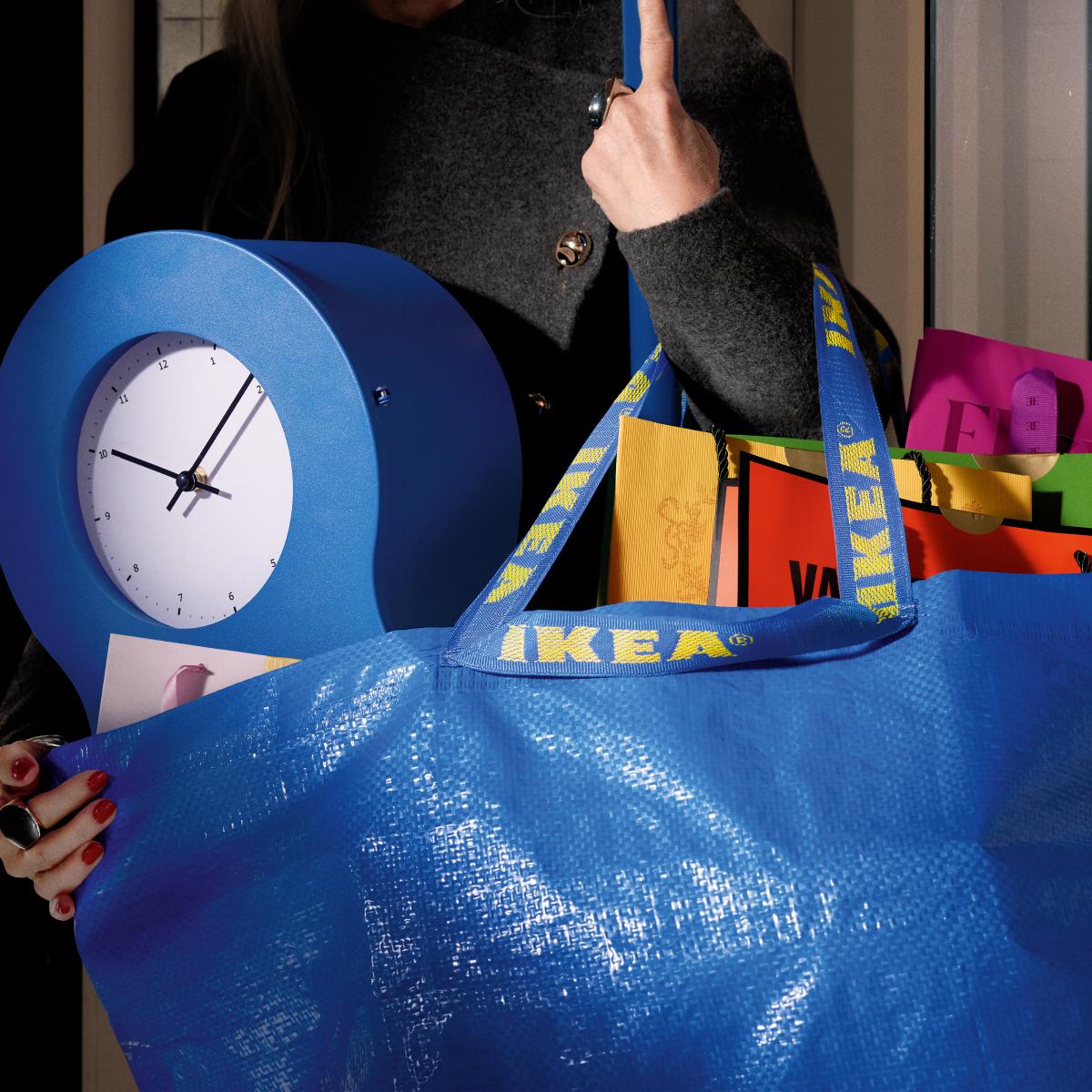 Saco FRAKTA com produtos IKEA