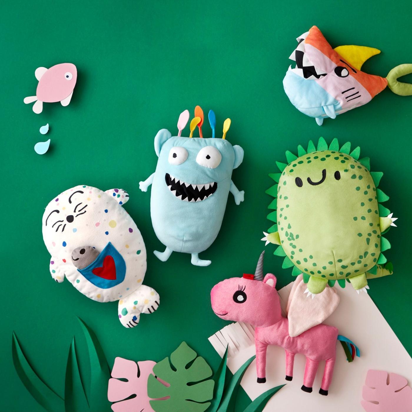 peluche dinosaurio ikea