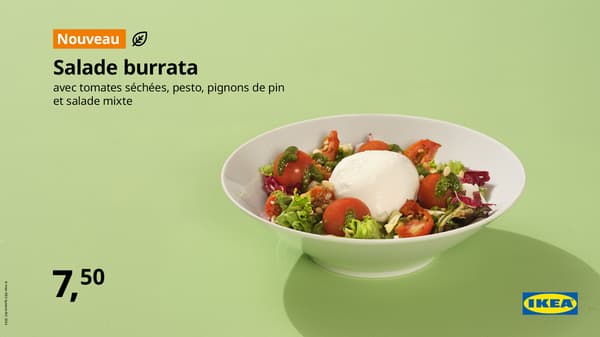 Salade burrata