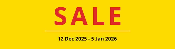SALE from 12 Dec 2025 - 5 Jan 2026